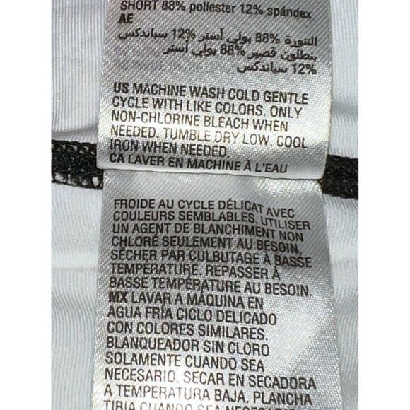 ID Ideology White Black Snake Print Tiered Skort Plus Size 3X NWT - Picture 6 of 8